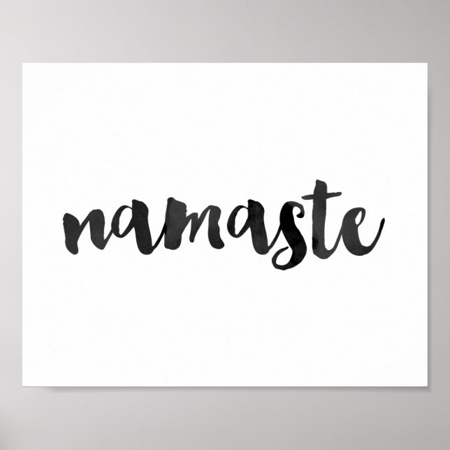 'namaste' Poster offert (Framsidan)