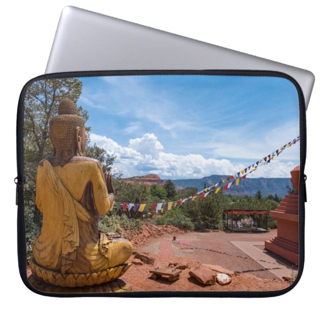 Namaste Prayer Park Laptop Fodral (Framsidan)