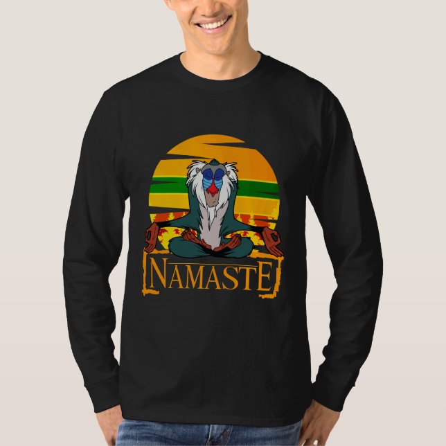 Namaste Rafiki Yoga T Shirt (Framsida)