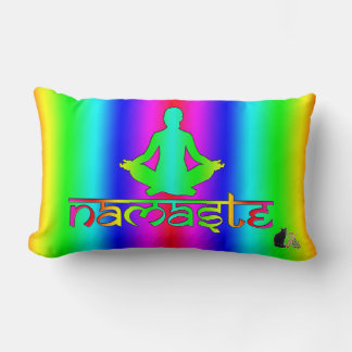 Namaste Rainbow Avsikter Lumbarkudde