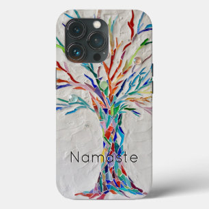 Namaste Rainbow Träd Fodral-Mate iphone case