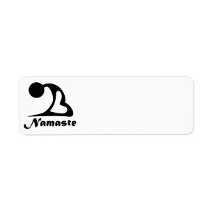 Namaste Returadress Etikett