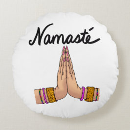 Namaste' Rund Kudde