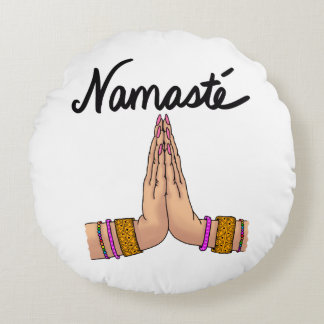 Namaste' Rund Kudde