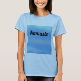 Namaste serene himlar yoga T-Shirt