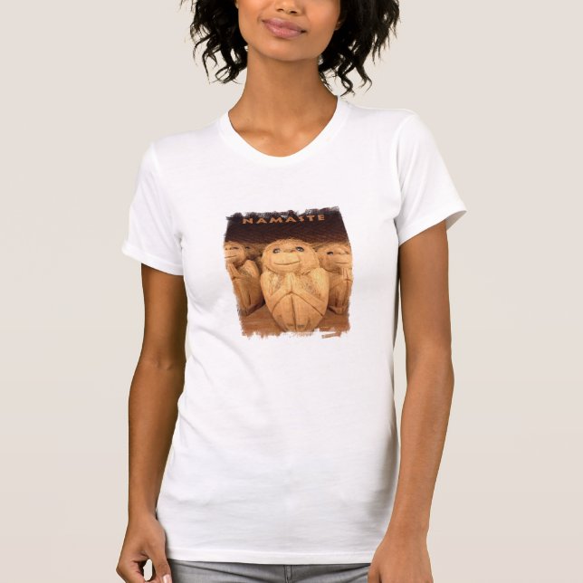 Namaste skirt t shirt (Framsida)