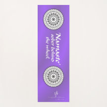 Namaste Sober Behins Wheel Lila