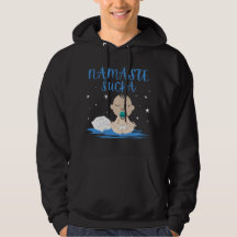 NAMASTE SUCKA rolig baby yoga zen mästare