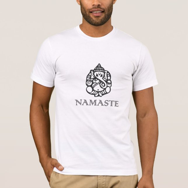 Namaste T-tröja Tee Shirt (Framsida)