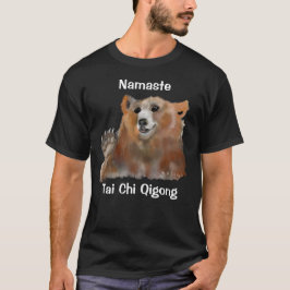 Namaste Tai Chi Qigong Bear T Shirt