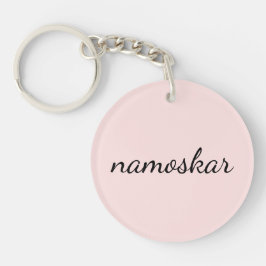 Namaste Vibes | Peachy Pink Yoga Meditation Design