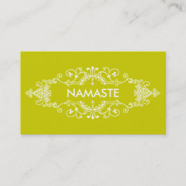 Namaste Visitkort