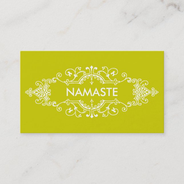 Namaste Visitkort (Framsida)