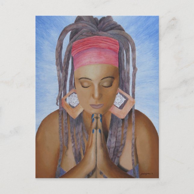 Namaste vykort (Framsida)