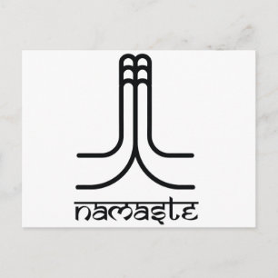 Namaste Vykort