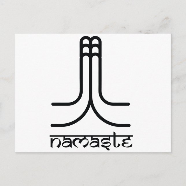 Namaste Vykort (Framsida)