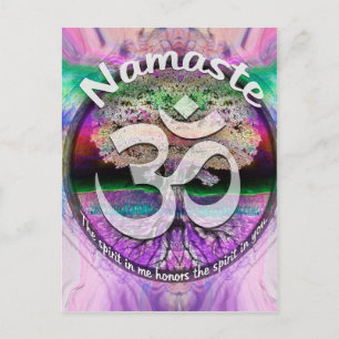 Namaste Vykort