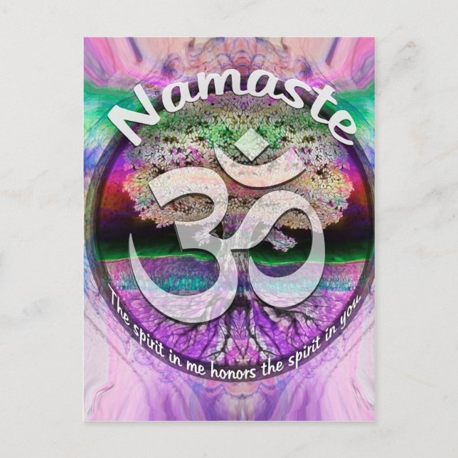 Namaste Vykort (Framsida)