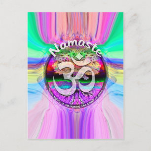 Namaste Vykort
