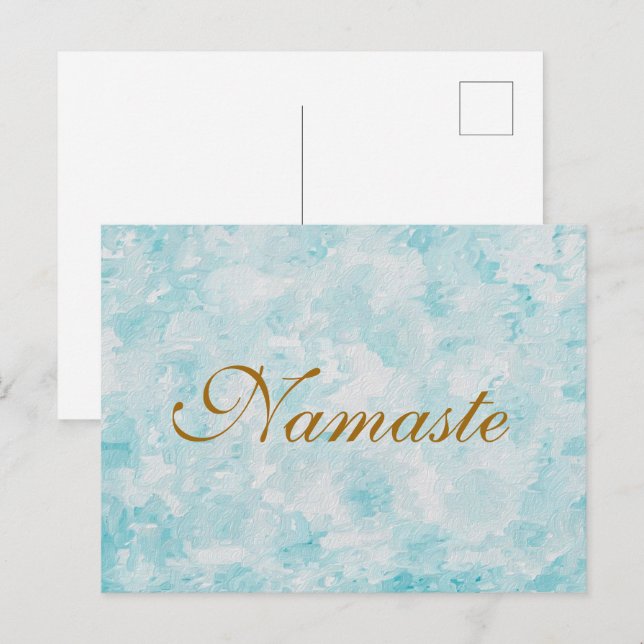 Namaste Vykort (Fram/baksida)