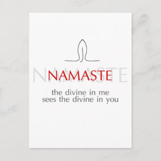 Namaste Vykort