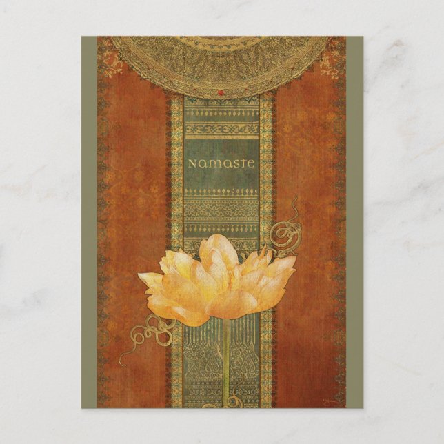 Namaste vykort (Framsida)