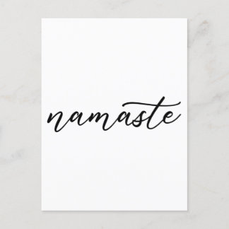 Namaste Yoga Älskare Meditation-buddhistiska buddh Vykort