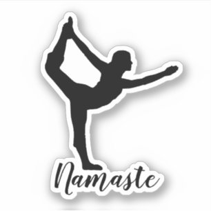 Namaste Yoga Klistermärken