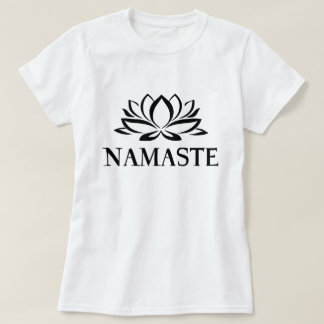 Namaste Yoga Lotus T Shirt