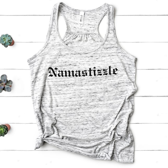Namastizzle Yoga Linne Med Racerback (Skapare uppladdad)