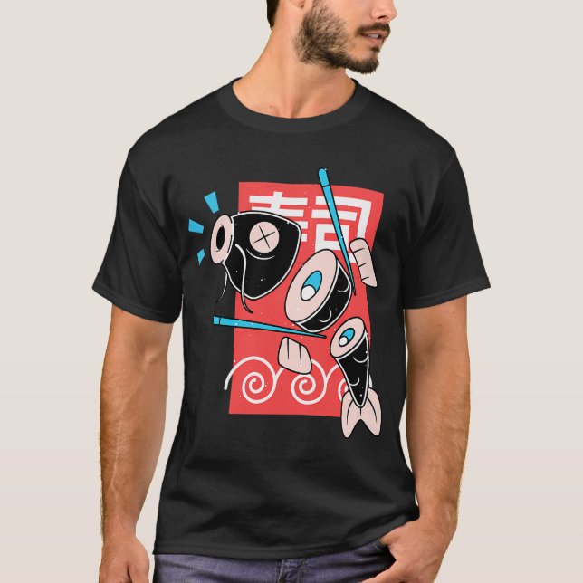 namazu middag t shirt (Framsida)