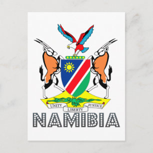 Nambian Emblem Vykort