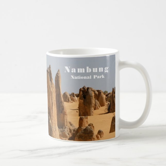 Nambung National Park, Pinnacles Desert, Australie Kaffemugg (Höger)