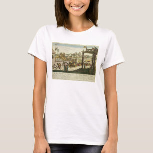 Namchas ställe i Lahore, visning den guld- T Shirt