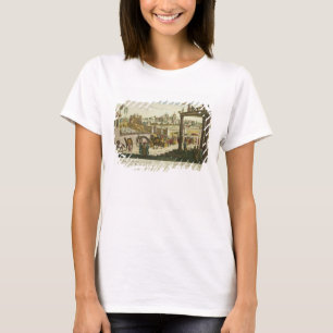 Namchas ställe i Lahore, visning den guld- Tee Shirt