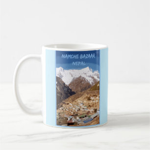 Namche Bazaar and Mounview, Nepal Kaffemugg