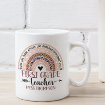 Name of 1st grade teacher, Cute Rainbow