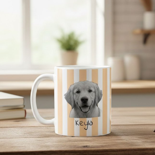 Name Personalized Pet Mugs Custom Dog Mug Cat Gift Kaffemugg (Skapare uppladdad)