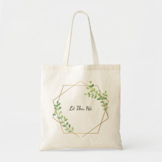 Name Tote Bag Tygkasse