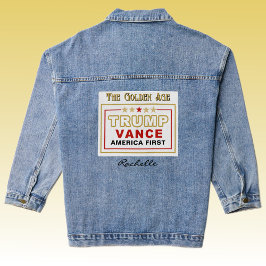 Name, Trump Vance 2025 The Golden Age Trendy
