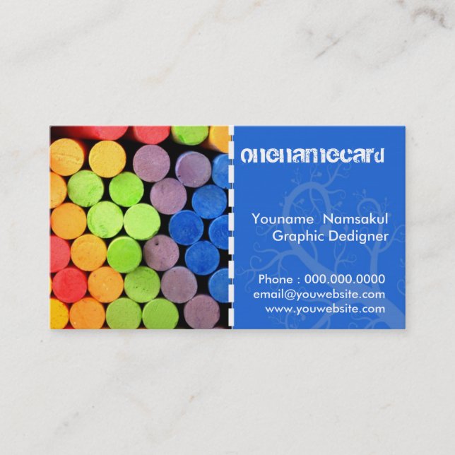 namecard-0014 / utbildning visitkort (Framsida)