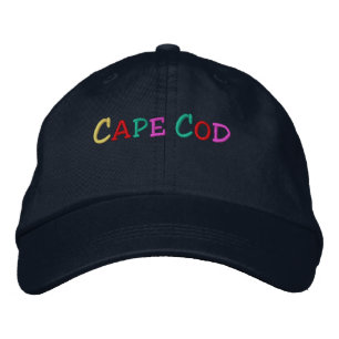 Namedrop Nation_Cape Cod med flera färgader Broderad Keps