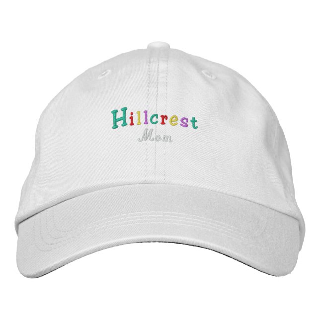 Namedrop Nation_Hillcrest Mamma med flera färgader Broderad Keps (Framsida)