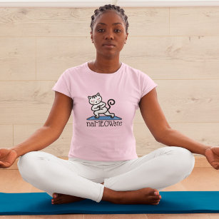 NaMEOWste i en Yoga-mediterande dos T Shirt