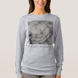 namesake magnolia, blommor, tyg, bomull och hand t shirt