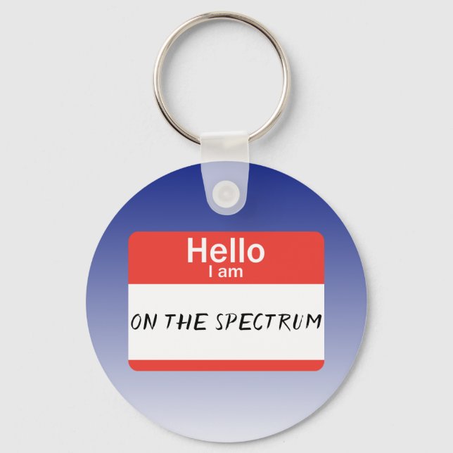 Nametag Spektrum Nyckelring (Framsida)