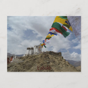Namgyal Tsemo gompa, Leh, Ladakh, Indien Vykort