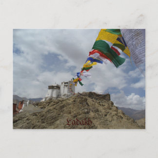 Namgyal Tsemo gompa, Leh, Ladakh, Indien Vykort