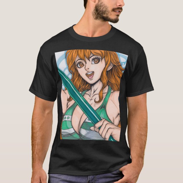 Nami ~ Kattrånare T Shirt (Framsida)