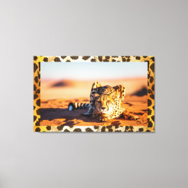 Namib Desert Cheetah Wall Art Canvastryck